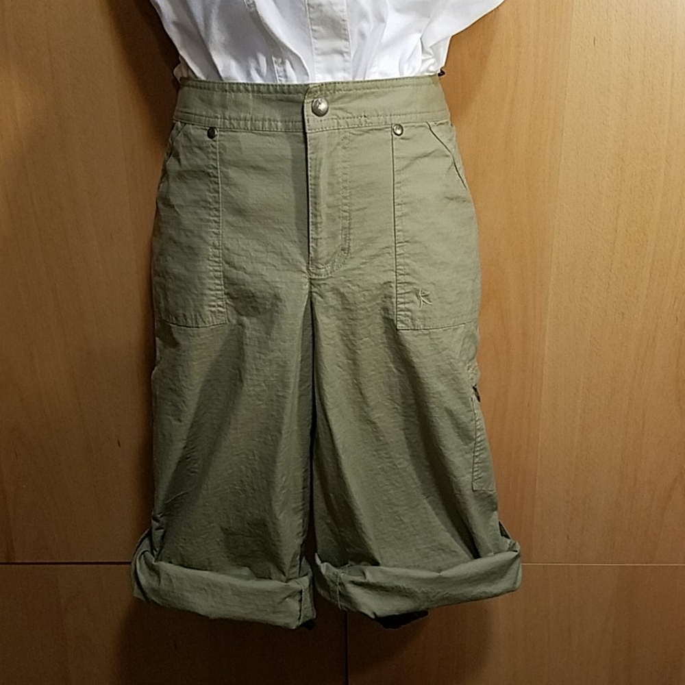 Safari Chic Danskin Now  Convertible Cropped/Short Pants Shorts